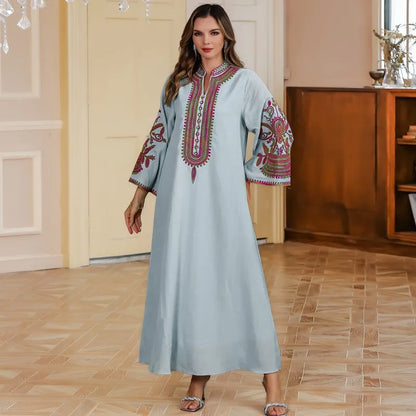 Eid Rope Embroidery Kaftan Caftan Dress