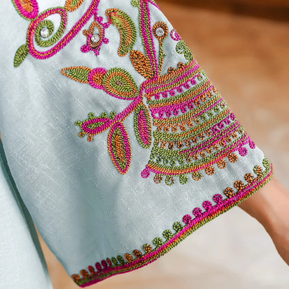 Eid Rope Embroidery Kaftan Caftan Dress